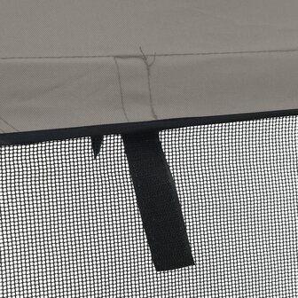 Biminitop 3 bogen met mesh zijwanden 183x(170-182)x137 cm