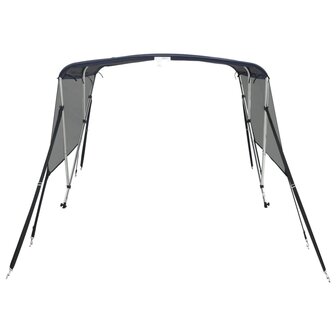 Biminitop 3 bogen met mesh zijwanden 183x(154-167)x137 cm