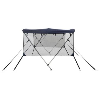 Biminitop 3 bogen met mesh zijwanden 183x(154-167)x137 cm