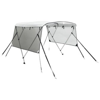 Biminitop 3 bogen met mesh zijwanden 183x(185-198)x137 cm