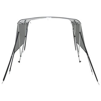 Biminitop 3 bogen met mesh zijwanden 183x(185-198)x137 cm