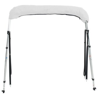 Biminitop 3 bogen met mesh zijwanden 183x(185-198)x137 cm