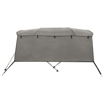 Biminitop 4 bogen met zijwanden 243x(170-182)x137 cm