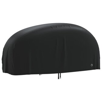 Motorhoes 230x95x125 cm 210D oxford zwart