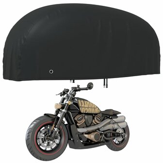 Motorhoezen 2 st 265x105x125 cm 210D oxford stof