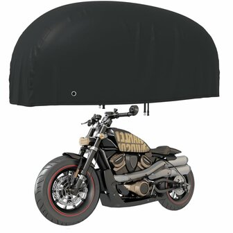 Motorhoezen 2 st 230x95x125 cm 210D oxford stof