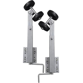 2-delige Rollerboegsteunenset voor boottrailer 59-84 cm