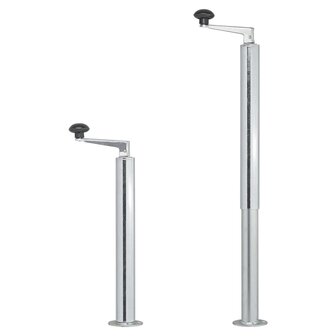 Verstelbare aanhanger standaard D48 mm 40-65 cm 341517