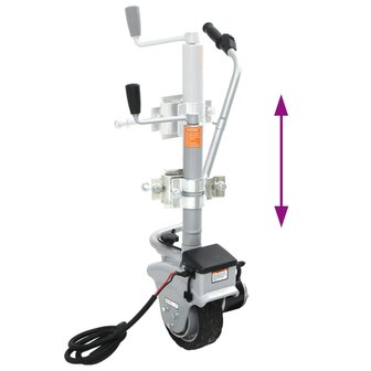 Neuswiel gemotoriseerd 12 V 350 W aluminium