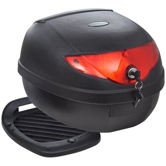 Topkoffer voor motor 36 L voor 1 helm
