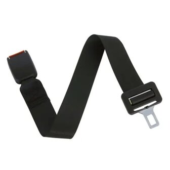 Gordelverlenging voor bagage 60 cm zwart