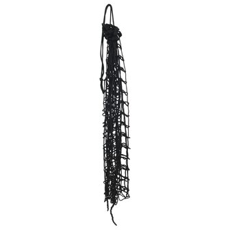 Hooinetten 2 st 75x75 cm vierkant polypropeen zwart
