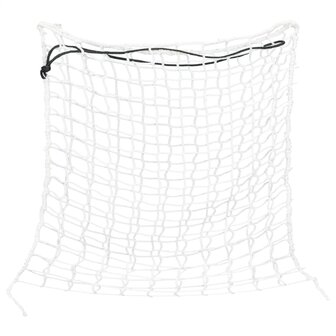 Hooinetten 2 st 75x75 cm vierkant polypropeen wit