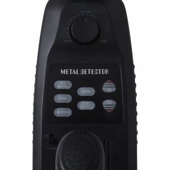 Metaaldetector met LCD-scherm zoekschijf 20cm zoekdiepte 300cm