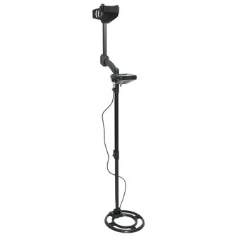 Metaaldetector met LCD-scherm 24 cm zoekdiepte