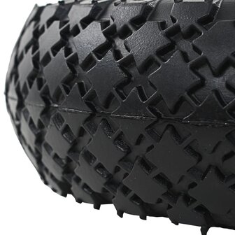 Steekwagenwielen 2 st 3,00-4 (245x82) rubber