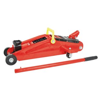 Hydraulische wagenkrik 4 wielen 2000 kg staal