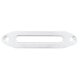 Rollenvenster voor lier 254 mm aluminium zilverkleurig