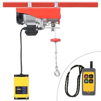 Lier elektrisch draadloos afstandsbediening 1000 W 300/600 kg