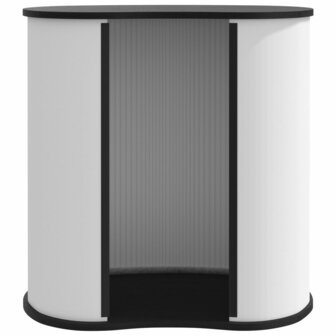 Beursbalie inklapbaar 90x48x93 cm bewerkt hout