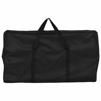 Beursbalie inklapbaar 90x48x93 cm bewerkt hout