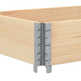 Palletopzetrand 150x50 cm massief grenenhout