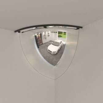 Verkeersspiegel kwartbol 2 st &Oslash; 80 cm acryl