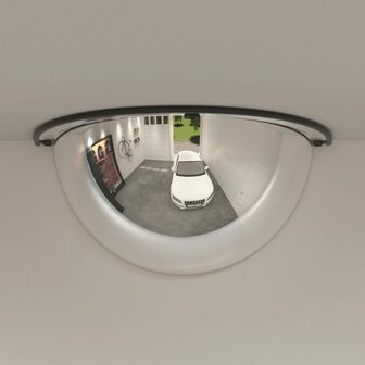 Verkeersspiegel halve bol 2 st &Oslash; 30 cm acryl