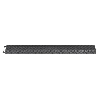 Kabelbeschermers drempel 2 st 98,5 cm zwart