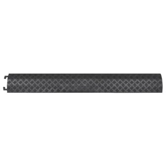 Kabelbeschermers drempel 2 st 98,5 cm zwart