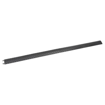 Kabelbeschermers drempel 2 st 98,5 cm zwart