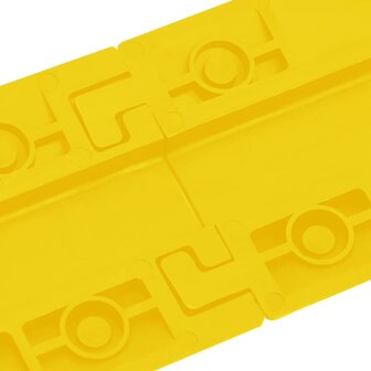 Kabelbeschermers drempel 2 st 98,5 cm geel