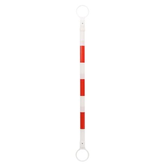 Pylonstangen inklapbaar 10 st 116-197 cm