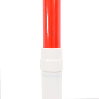 Pylonstangen inklapbaar 10 st 116-197 cm