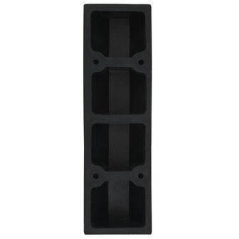 Parkeerblokken 49x15x9 cm rubber 2 st