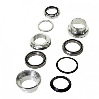Tange Seiki Balhoofd Cartridge Seiki Aluminium 1 Inch Zilver
