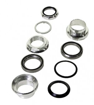 Tange Seiki Balhoofd Cartridge Seiki Aluminium 1 Inch Zwart