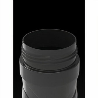 Polisport Bidon Thermal T500 Polypropyleen 500 Ml zwart/grijs zwart/grijs