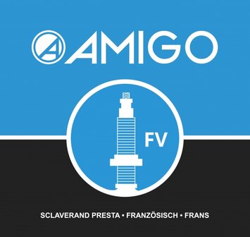 Amigo Binnenband 14 X 1 5/8 X 1 3/8 (44-288) Fv 48 Mm zwart 14 inch zwart 14 inch