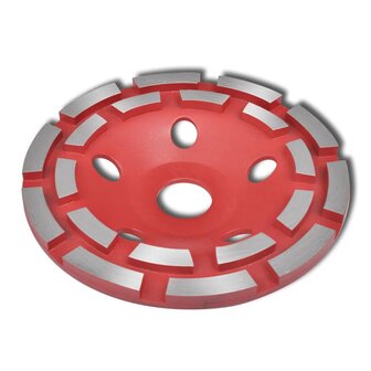Diamantslijpwiel met dubbele rij 180 mm