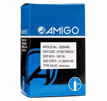 Amigo Binnenband 14 X 1.50 (37/40-288/305) Av 48 Mm