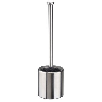 toiletborstel met houder 10 cm roestvrij staal