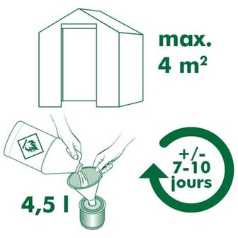 Paraffine verwarmer enkel Coldframe 4,5 L 6020424