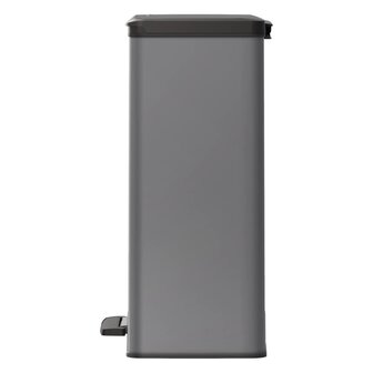 Pedaalemmer Deco duo 26+26 L koelgrijs
