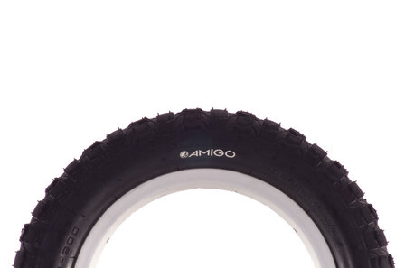 Amigo Buitenband M-300&nbsp;12 1/2 X 2 1/4 (62-203) zwart 12 inch zwart 12 inch