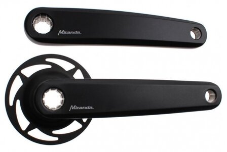 Miranda Crankset Delta Voor Bosch 2 E-Bike 170 Mm Zwart