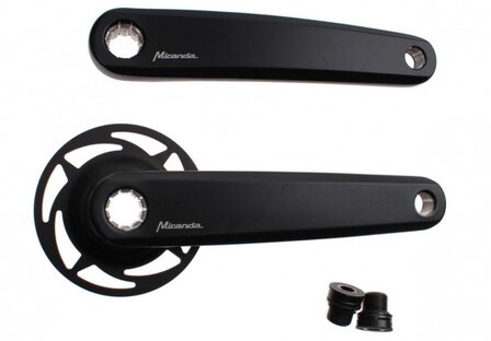 Miranda Crankset Delta Voor Bosch 2 E-Bike 170 Mm Zwart