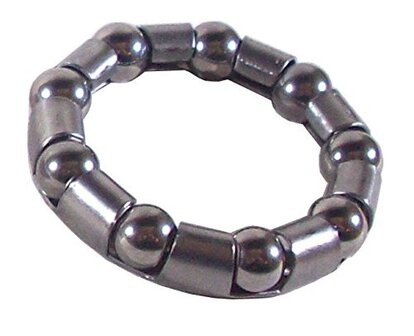 Vwp Trapas Kogelring Bmx Zilver Per Stuk