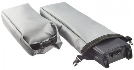 Mirage Accuhoes Ebike Batterij Safe Michel 66 X 25 Cm Zilver
