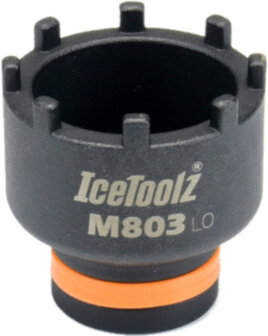 Icetoolz Borgringafnemer M803 Bosch Gen 4 Staal Zwart/Oranje